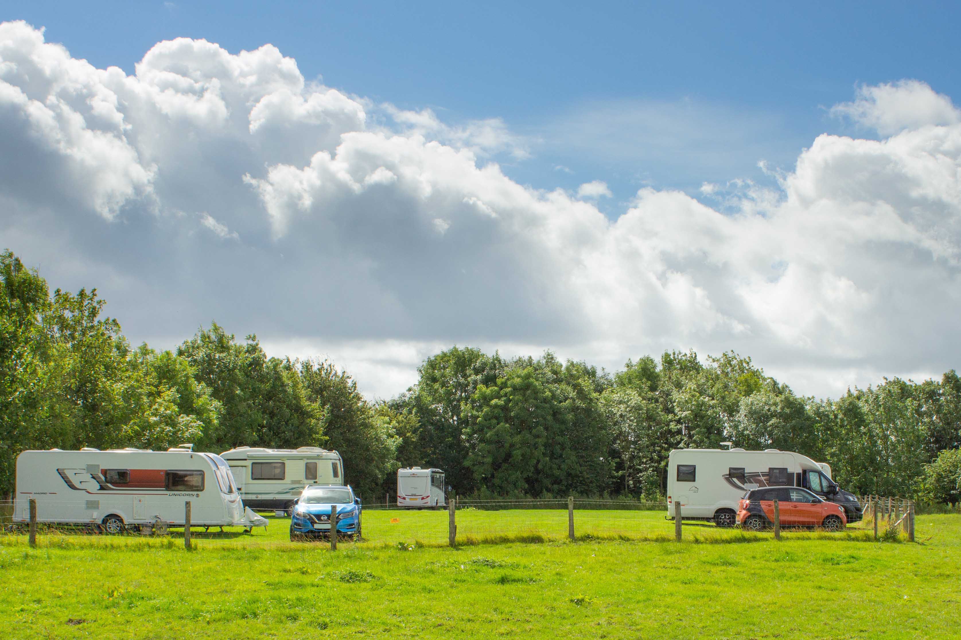 Church Farm Caravan and Motorhome Site is in a quiet location. The site has been designed to offer plenty of room and the up most usability. All facities are dog-friendly